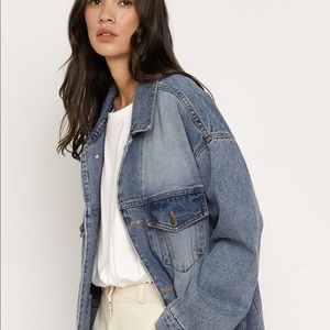 Oak + Fort Oversized Denim Jacket | ON HOLD